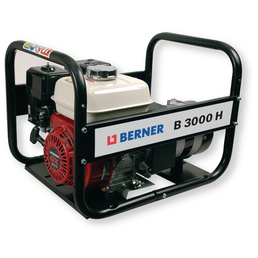 Groupe électrogène Berner B 3000 H 3000 W moteur Honda